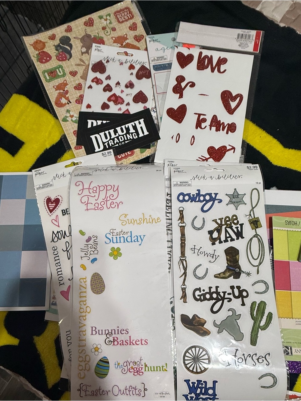 Assorted Planner Sticker Sheets - Bright Multi-Color Pack - Picture 5 of 9